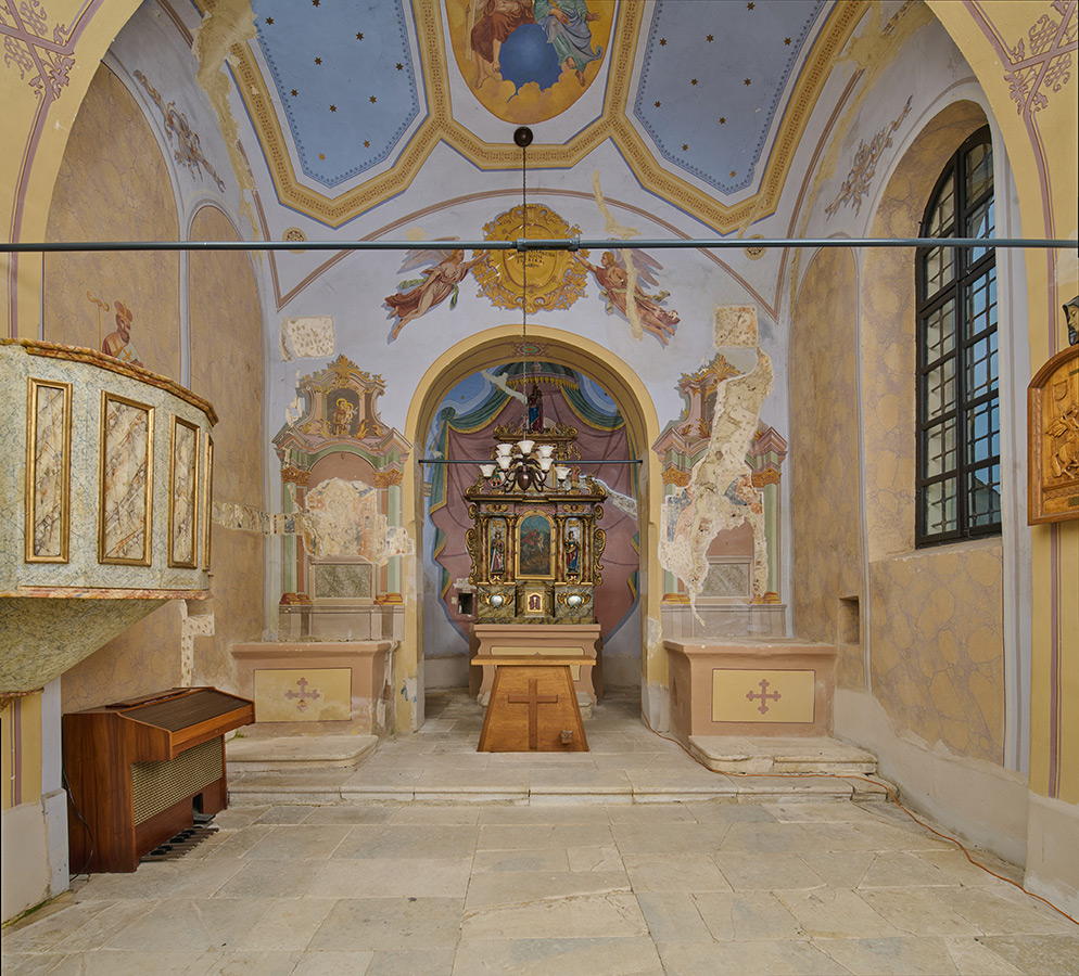 Konzervatorsko-restauratorska istraživanja unutrašnjosti crkve sv. Jurja u Gornjem Psarjevu