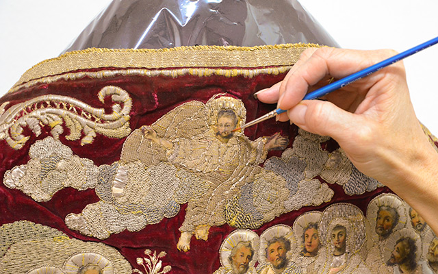 Felon s vezenim prikazom Uzašašća Kristova iz Eparhije dalmatinske u Šibeniku