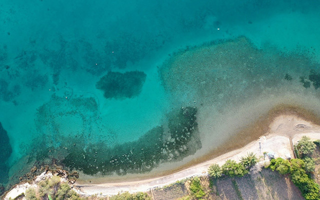 Istraživanje u podmorju kasnoantičke palače u mjestu Polače na otoku Mljetu
