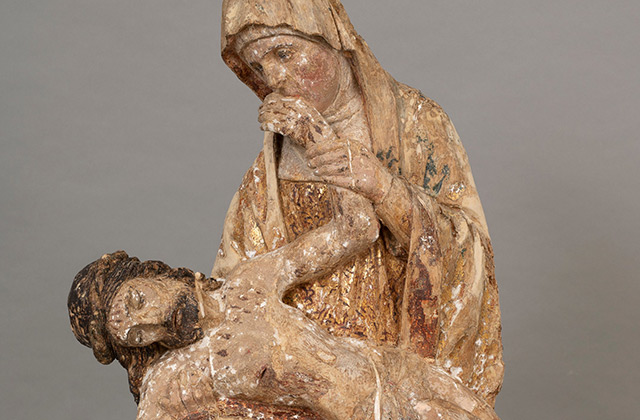 Skulptura "Pietà" iz Zbirke sakralne umjetnosti župe Rab (1)
