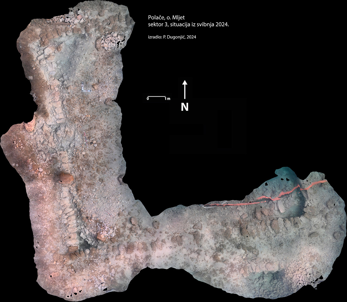 Arheološko istraživanje u podmorju kasnoantičke palače na otoku Mljetu