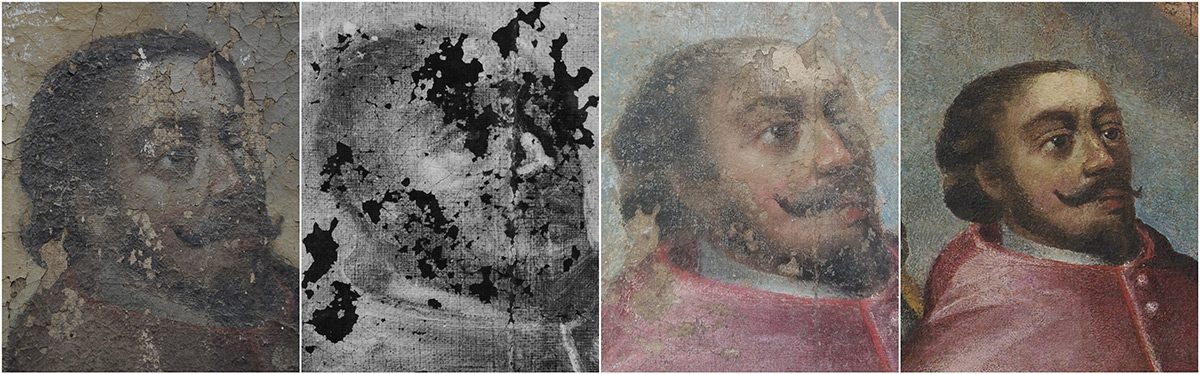 Konzervatorsko-restauratorski radovi na slici "Trijumf euharistije" iz Zavičajnog muzeja u Buzetu