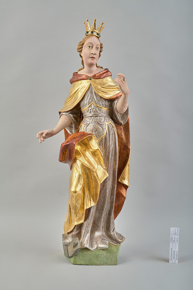 Konzervatorsko-restauratorski radovi na četiri skulpture Stjepana Severina iz kapele Sv. Križa u Križu Gornjem