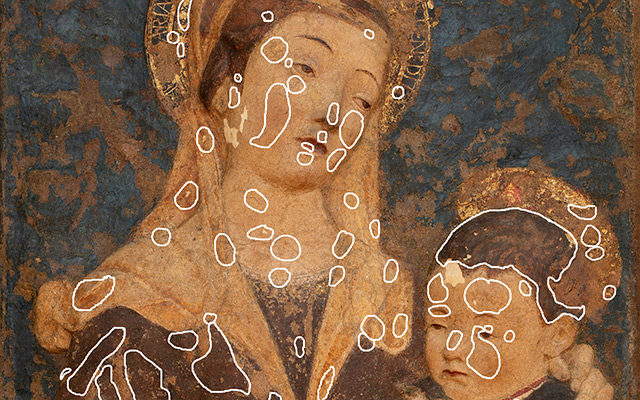 Konzervatorsko-restauratorski radovi na reljefu Bogorodica s Djetetom iz hvarske crkve Sv. Duha