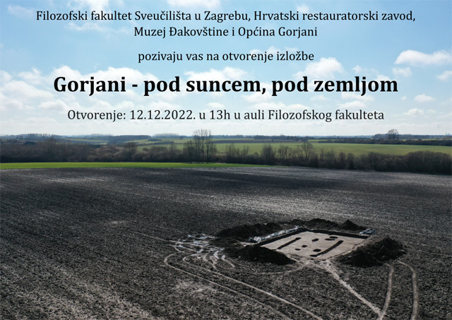 Otvorenje izložbe "Gorjani – pod suncem, pod zemljom"