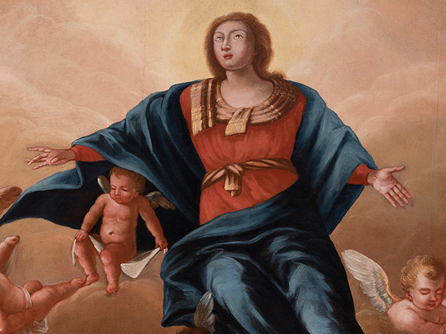 Konzervatorsko-restauratorski radovi na dvjema slikama iz župne crkve Uznesenja Blažene Djevice Marije u Umagu