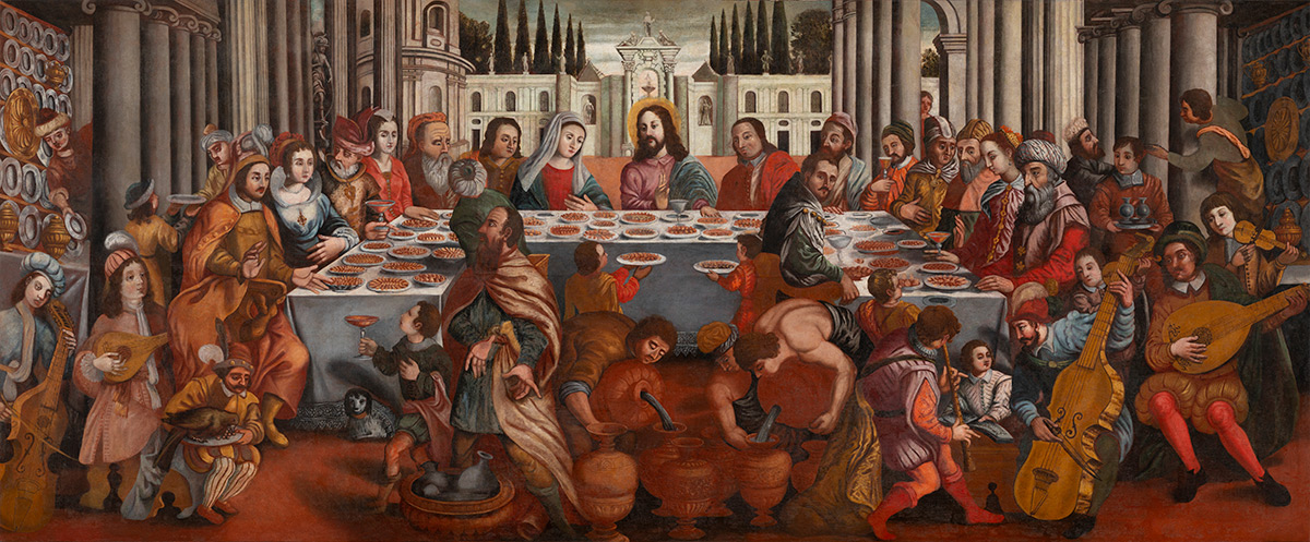 Slike "Svadba u Kani", "Sv. Jeronim" i "Raspeće" iz crkve i samostana sv. Franje Asiškog u Rovinju