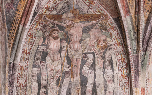 Dovršetak konzervatorsko-restauratorskih radova na ciklusu srednovjekovnih zidnih slika u svetištu crkve sv. Jurja u Lovranu