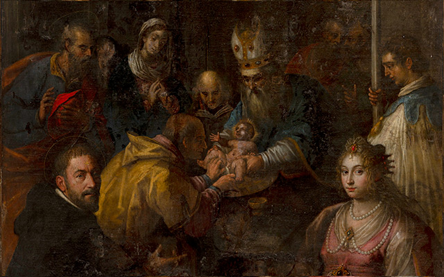 Oltarna pala "Obrezanje Isusovo" iz crkve sv. Dominika u Splitu